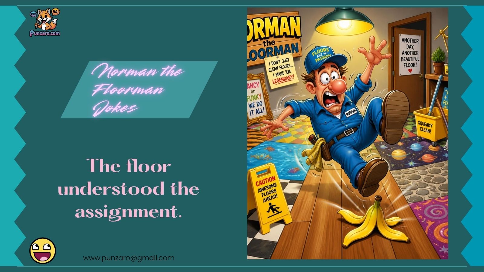 Norman the Floorman Jokes