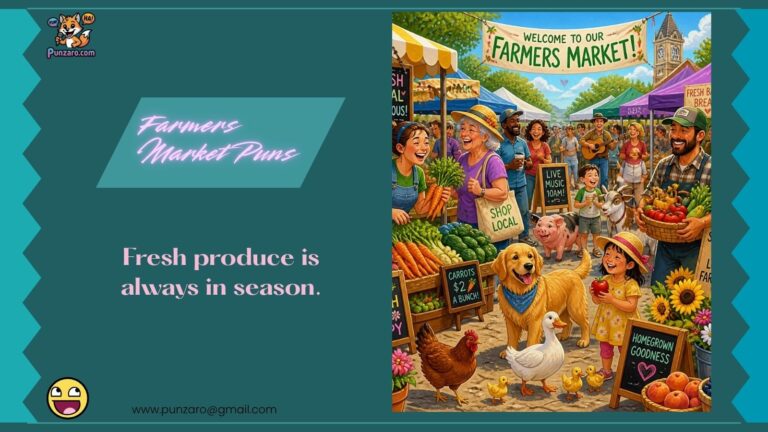 Farmers Market Puns